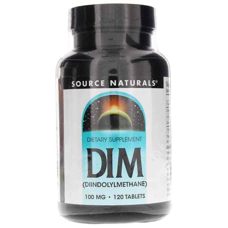 DIM 100 Mg, Source Naturals